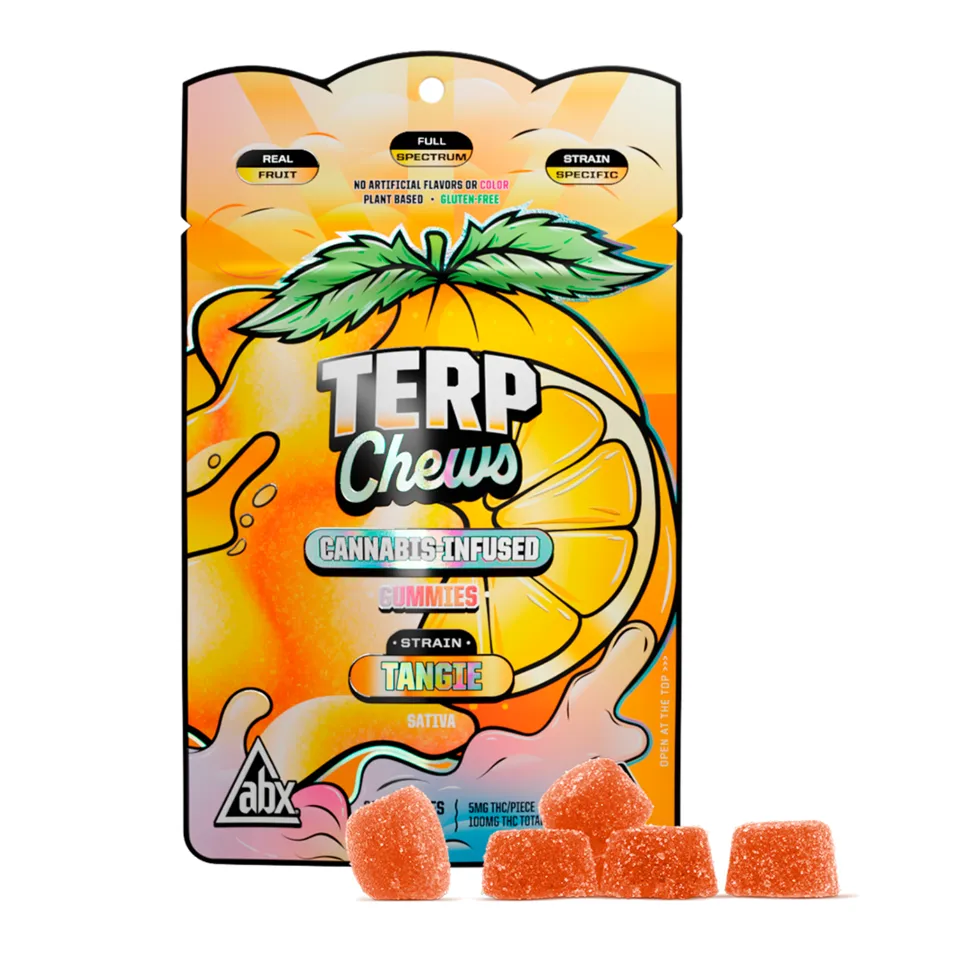 ABX - Live Resin Chew - Terp Chew Tangie - 100mg